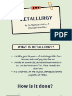 Chemistry - Metallurgy 1
