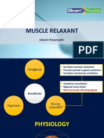PPT muscle relaxant