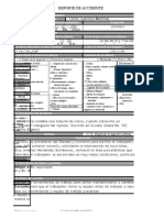Reporte de Accidente