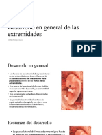 Desarrollo de La Extremidad Superior