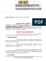 Excelentíssimo Senhor Doutor Desembargador Da Terceira Câmara Criminal Do Egregio Tribunal de Justiça Do Estado de Goiás