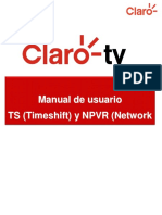 Manual de Usuario TS y NPVR IP TV Colombia