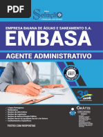 Apostila EMBASA 2021 - Agente Administrativo