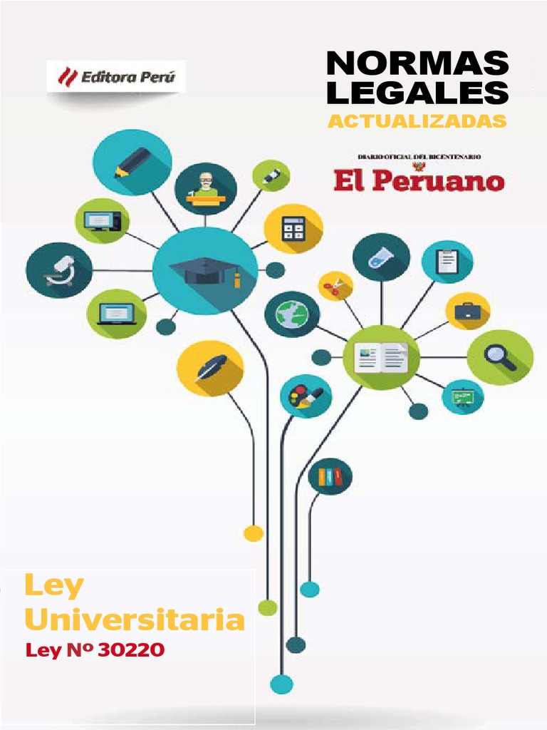 Ley Universitaria PDF Educación más alta Licenciatura