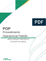 POP - 10 - Manutenção Mecânica Oficina No Geral