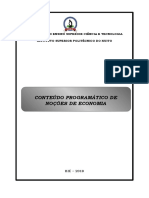 Programa de Noções de Economia DG 2018