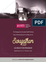 Swagatham 2021 (Chennai)