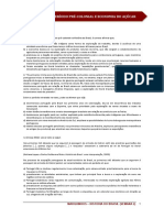 História do Brasil Pré-Colonial e Economia do Açúcar