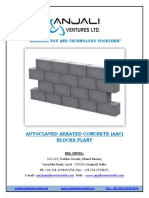 Autoclaved Aerated Concrete Blocks Plant