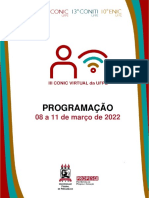 ProgramaÃ Ã o Geral Do III CONIC Virtual Revisada 1