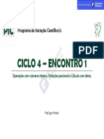 Microsoft PowerPoint - CICLO 4 - ENCONTRO 1