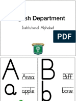 Alphabet (English Department) 2020