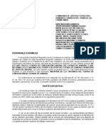 Ley Que Crea El Centro de Conciliación Laboral Del Estado de Sonora