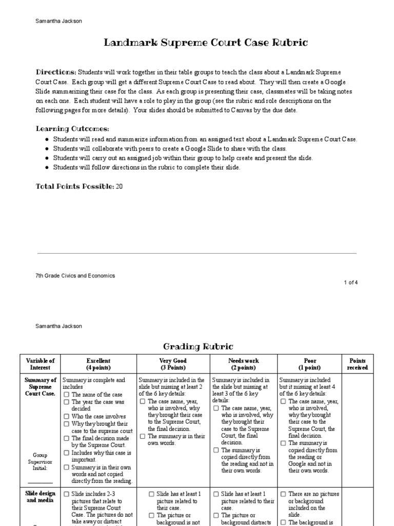 Jackson Project 3 Rubric PDF Linguistics Human Communication