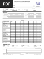 pressure ac low test switch Log Generator Weekly Sheet Test
