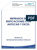 SESIÓN 05-METRADO DE ESTRUCTURAS II