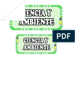 ciencia y ambiente -