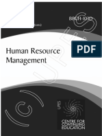 Human Resource Management - BBCH-103D - Final
