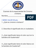 Examen de Civismo Cristiano - 220903 - 135757