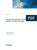 ONTAP 9 Cluster Management Workflows For Ontap