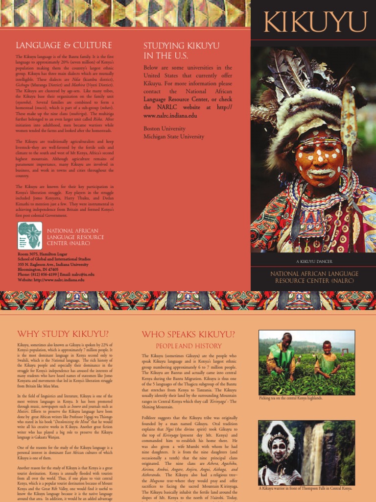 Kikuyu | PDF | Kenya | Ethnicity