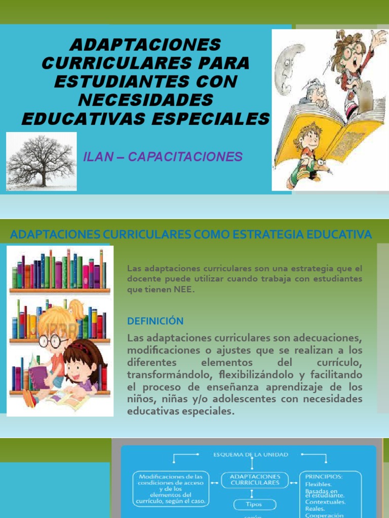 Adaptaciones Curriculares | PDF | Plan de estudios | Evaluación