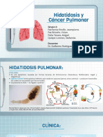 Cáncer pulmonar y Hidatidosis