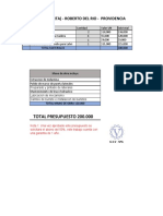 PRESUPUESTO REPARACION PUERTA Roberto Del Rio