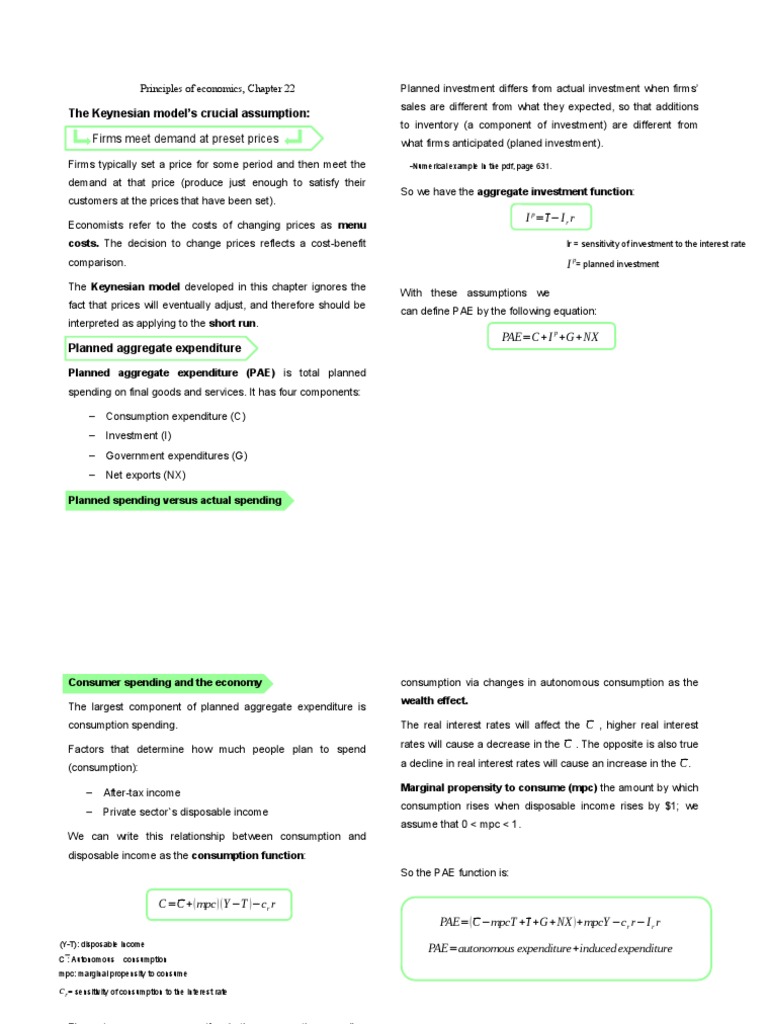 Copia de Principles of economics, chapter 22 summary | PDF ...