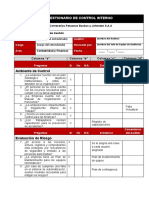 Semana 03 - Descargable - Modelo de Cuestionario de Control Interno