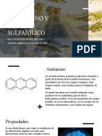 Antraceno y Acido Sulfanilico