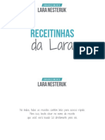 Receitas caseiras da Lara