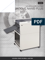 Brochure - Uchida AeroCut Nano Plus - PTNI