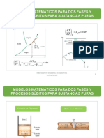 UT4 Modelos Matematicos para Sistemas de Dos Fases y Procesos de Flujo Subitos para Sustancias Puras