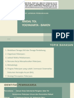 Rapat Laporan Pendahuluan Amdal Tol Jog - Bawen (Revisi Pasca Rapat)