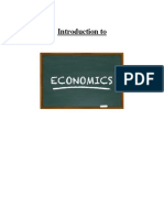 Week 1 - Basic Economic Concepts