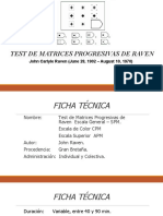 Test de Matrices Progresivas de Raven - Resumido y Virtual