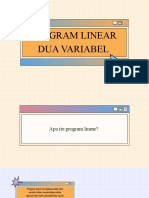 Program Linear Dua Variabel