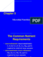Chapter 5 - Microbial Nutrition