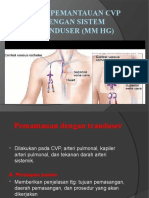 Cara Pemantauan CVP Dengan Sistem Tranduser (Kel 2)