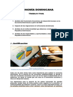 Proyecto Final Economía Dominicana