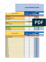 Calculadora de Consumo 2021 - Relevamiento