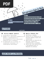 Criterios de Interpretación Del Test de Persona Bajo La Lluvia | PDF ...