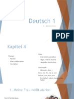 Deutsch 1 Kapitel 4