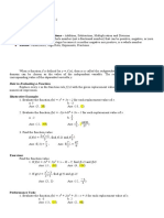 Lesson 2 Evaluates A Functions