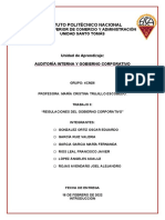 Regulaciones Del Gobierno Corporativo