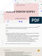Hukum Diskon Gopay