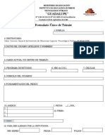 Formulario Único de Trámite: Guadalupe