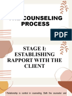 The Counseling Process Stages
