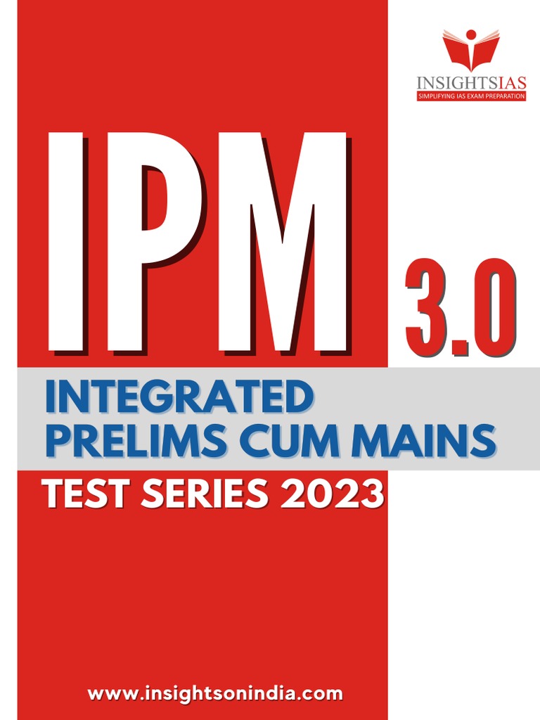 IPM FINAL 3.0 Brochure 2 | PDF | Test (Assessment)